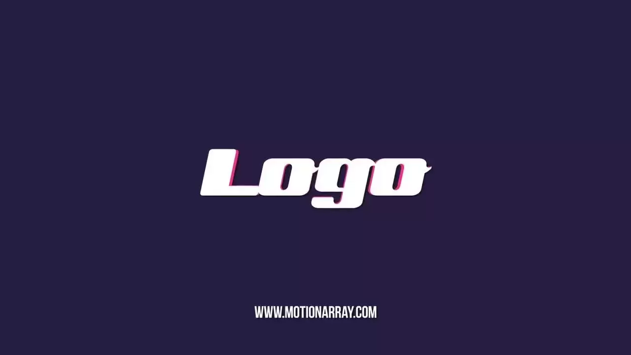 简单的LOGO标志AE模板视频下载(含音频)
