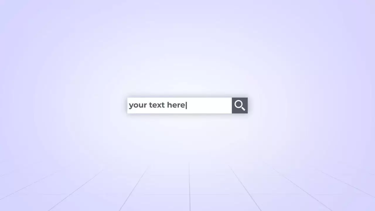 动态动画搜索引擎动画LOGO标志AE模板视频下载(含音频)