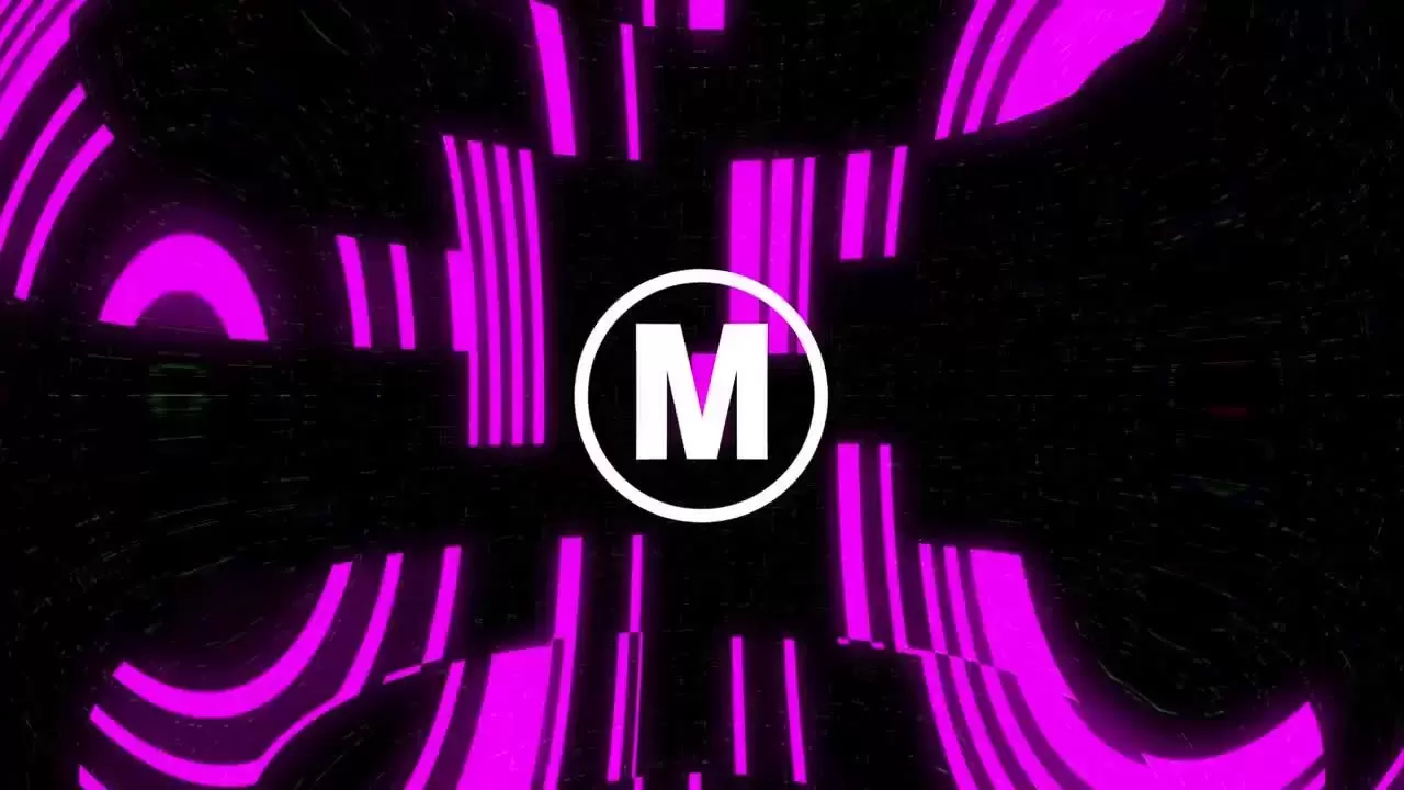活力时尚酷炫的扭曲效果展示LOGO标志AE模板视频下载