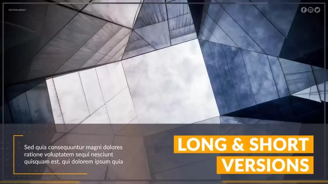 公司幻灯片LOGO标志展示AE模板视频下载(含音频)