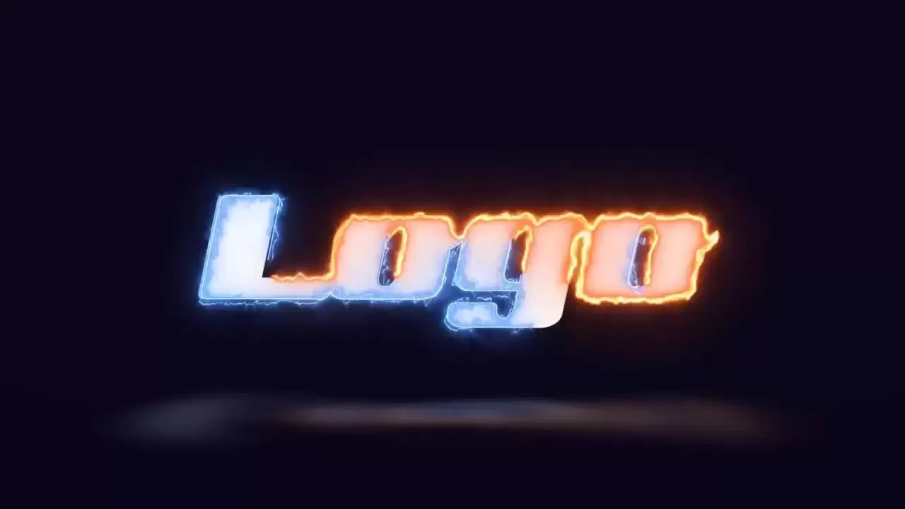 火焰燃烧的火焰火焰燃烧能源效果Logo AE火焰燃烧的火焰火焰燃烧视频下载(含音频)