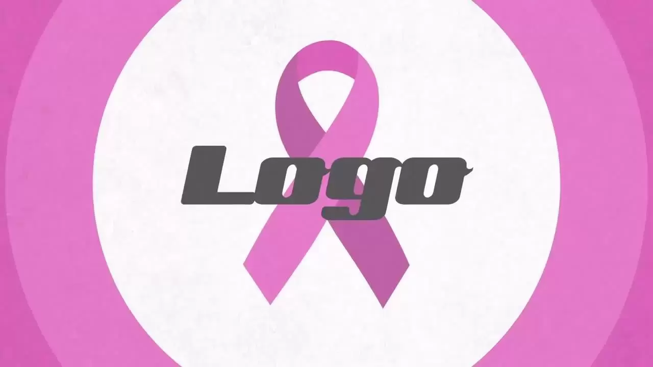 清新淡雅的丝带LOGO标志AE模板视频下载-含配乐