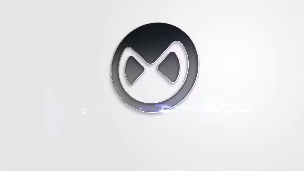 光滑的笔触LOGO标志显示AE模板视频下载-附音频