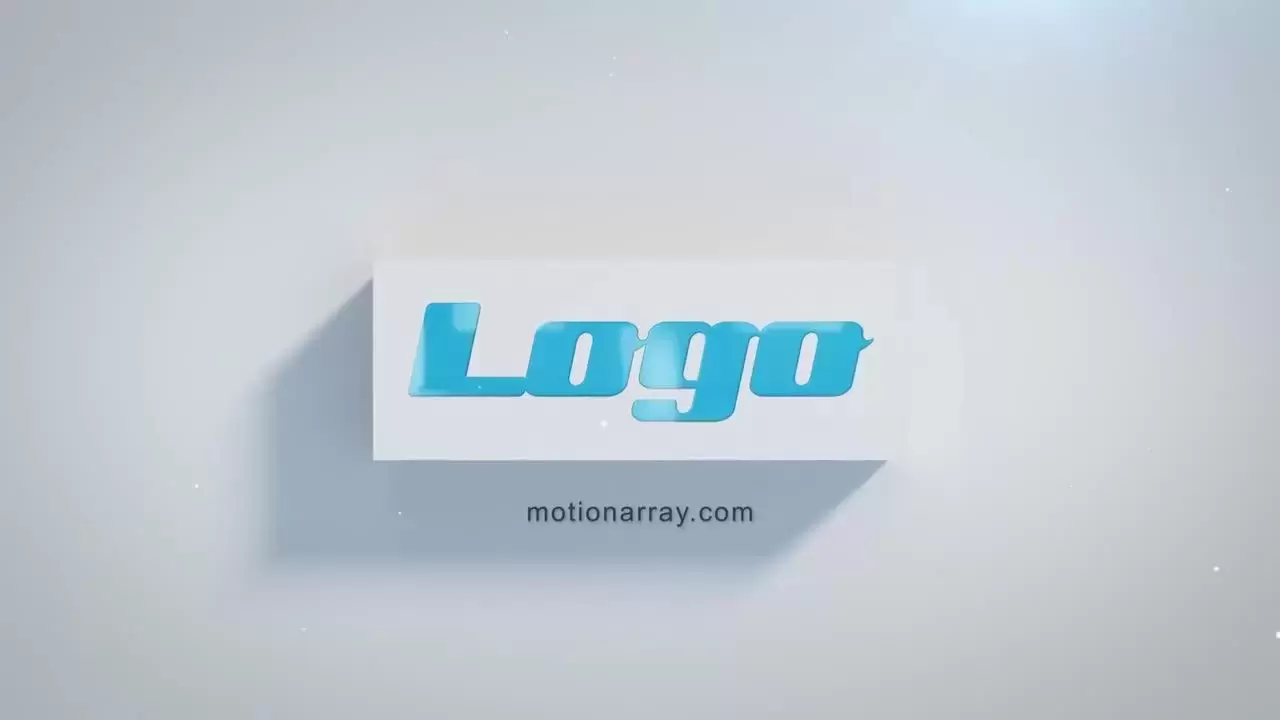 简单LOGO标志显示效果展示AE工程-附音频