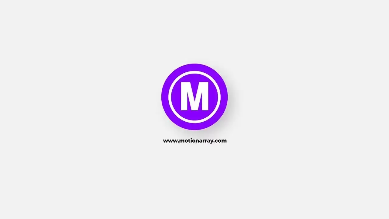 迷你动画功放现代LOGO标志AE工程-附音频