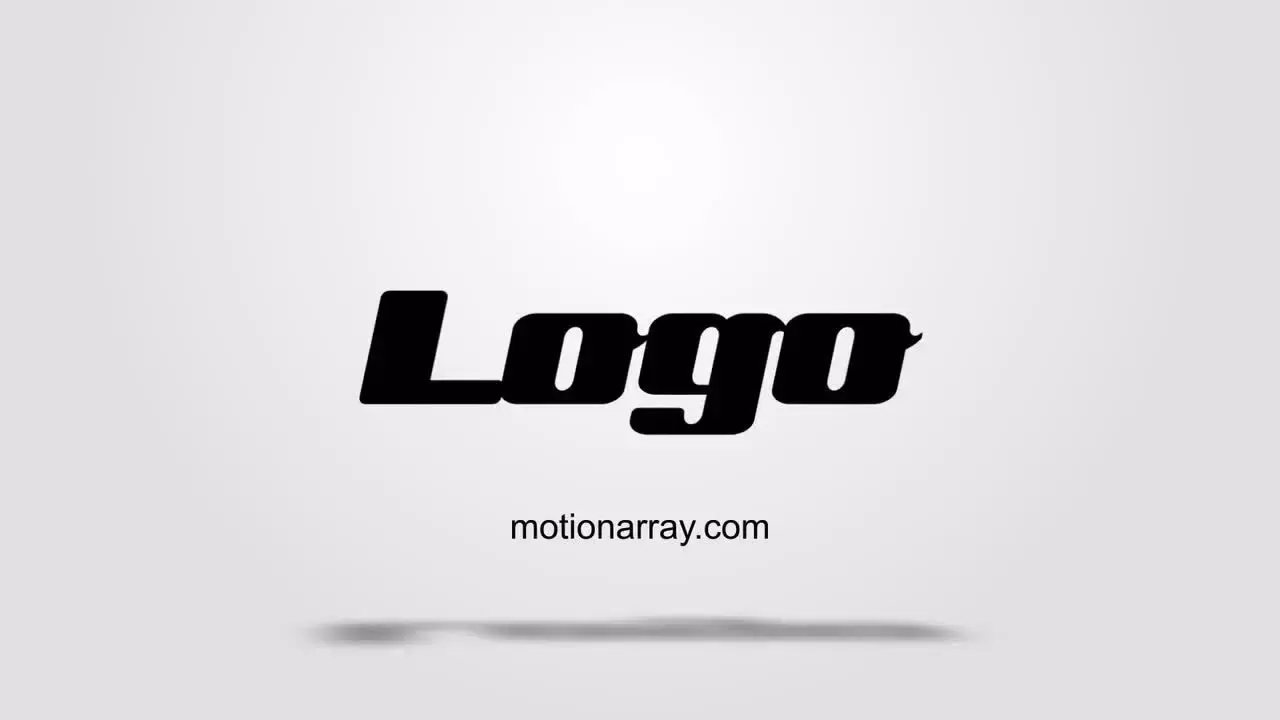 3D部分旋转字体Logo AE工程-附音频