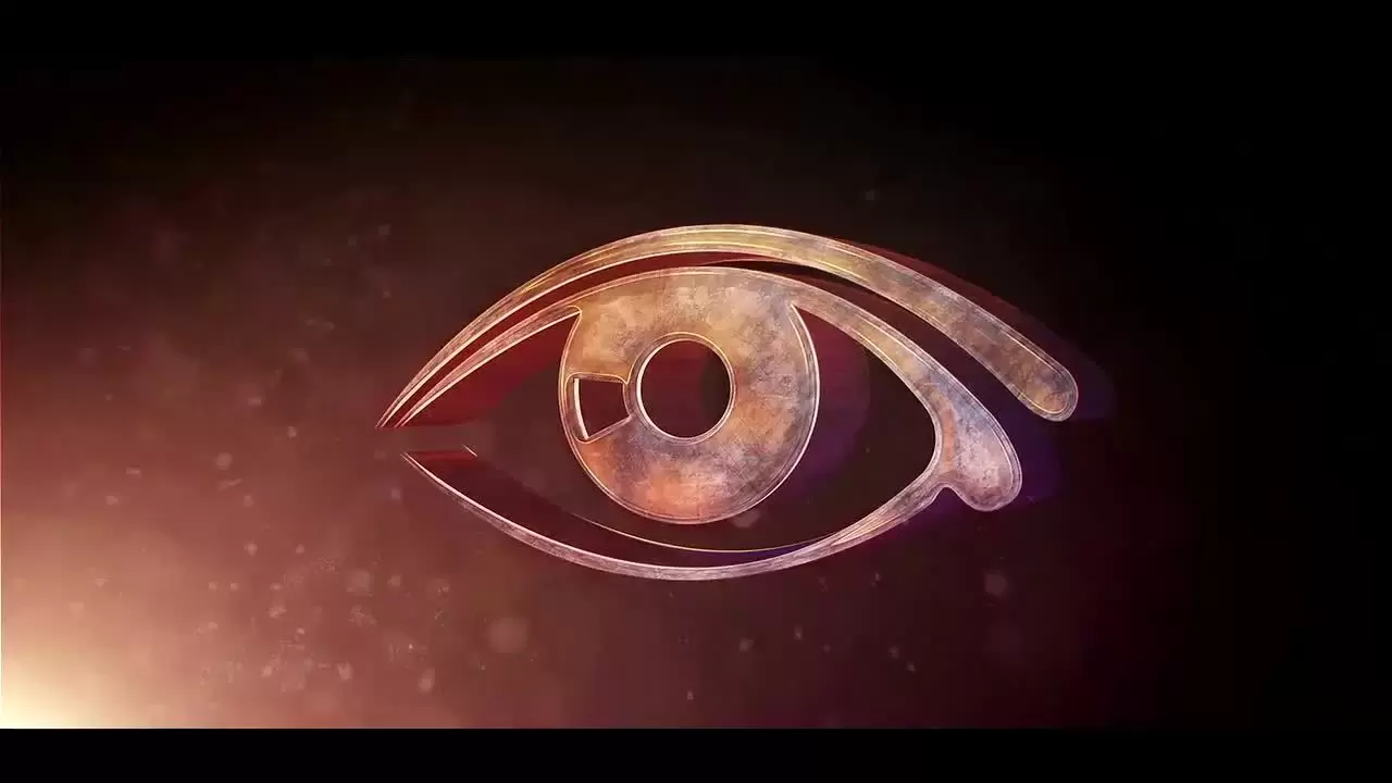 神秘黑暗动感的电影LOGO标志AE工程-附音频