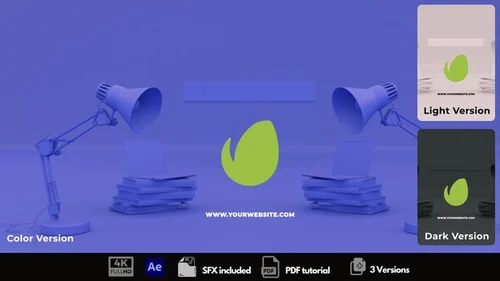 3D商务数据调查分析MG动画AE模板 - 企业级信息探索动态解决方案