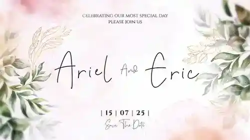 印度婚礼请柬AE动画模板