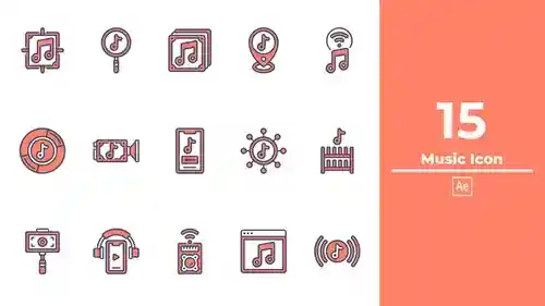 暗炫音频视觉 | DJ设备宣传AE模板