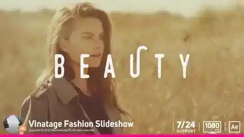 复古画面风格时尚AE模板插图 复古画面风格时尚AE模板