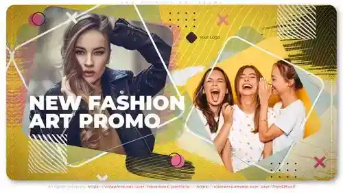 新时尚艺术宣传片AE模板 新时尚艺术宣传片AE模板