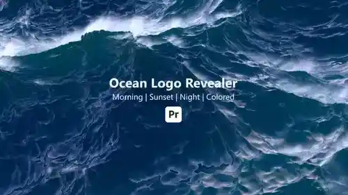 一款时尚吸睛的视频标志开场PR模板