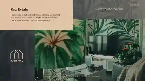 房地产视频显示代理商和经纪人AE视频