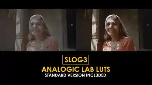 电影S-Log3和标准电影外观lut达芬奇模板
