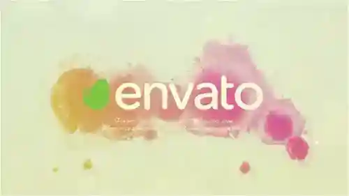 优雅的幻灯片,视频显示英尺。图像幻灯片和周年纪念日AE视频