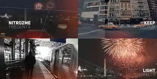 史诗般的卷轴,视频显示英尺。公司幻灯片和画廊展示展示AE视频