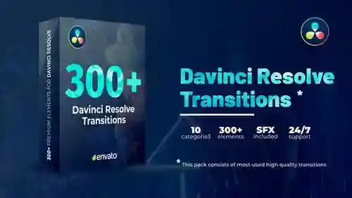 转换为DaVinci Resolve,广播包,转换ft.Transitions & Davinci Resolve与DaVinci Resolve达芬奇模板兼容
