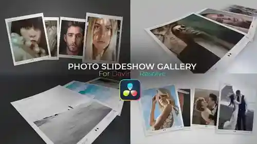照片幻灯片,视频显示英尺。照片和画廊展示展示与达芬奇解决达芬奇模板兼容