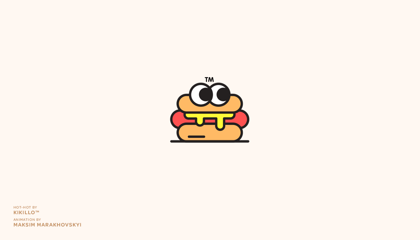 25款可爱卡通GIF动图LOGO设计