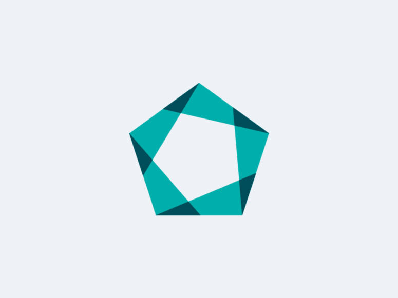 [Logo设计]35个多边形标志设计(共35张图)