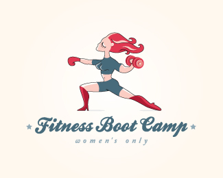 33个关于女孩子的logo