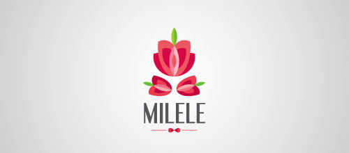 [Logo设计]21个玫瑰花元素标志作品(共21张图)