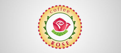 [Logo设计]21个玫瑰花元素标志作品(共21张图)