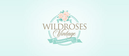 [Logo设计]21个玫瑰花元素标志作品(共21张图)