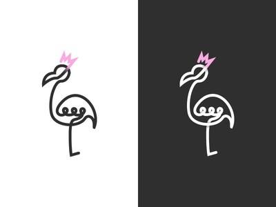 [Logo设计]火烈鸟元素logo作品(共30张图)