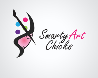 33个关于女孩子的logo