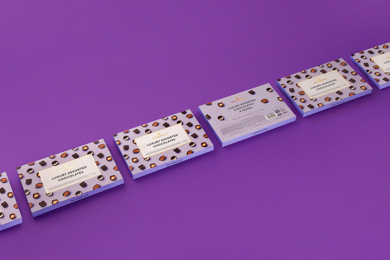 [包装设计]Minimalism巧克力包装设计(共12张图)