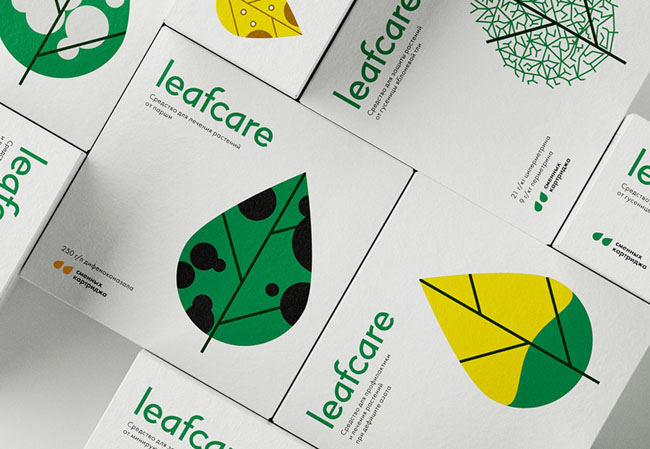 国外绿色植物护理产品包装设计欣赏(共12张图)