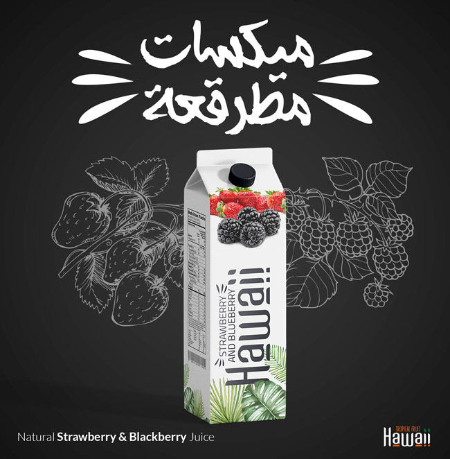 [包装设计]鲜艳的Hawaii果汁包装设计欣赏(共10张图)