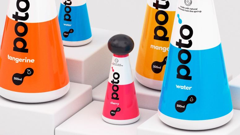 [包装设计]Poto饮料包装(共14张图)