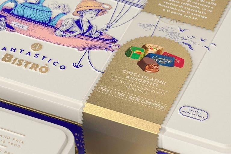 [包装设计]Il Fantastico Bistrò巧克力包装(共16张图)