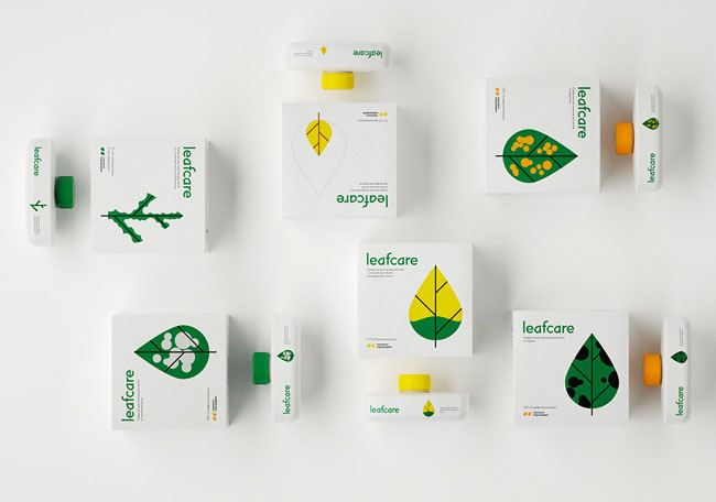 国外绿色植物护理产品包装设计欣赏(共12张图)