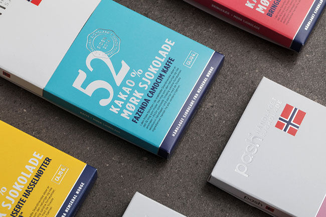 [包装设计]挪威PASH手工巧克力包装设计(共10张图)