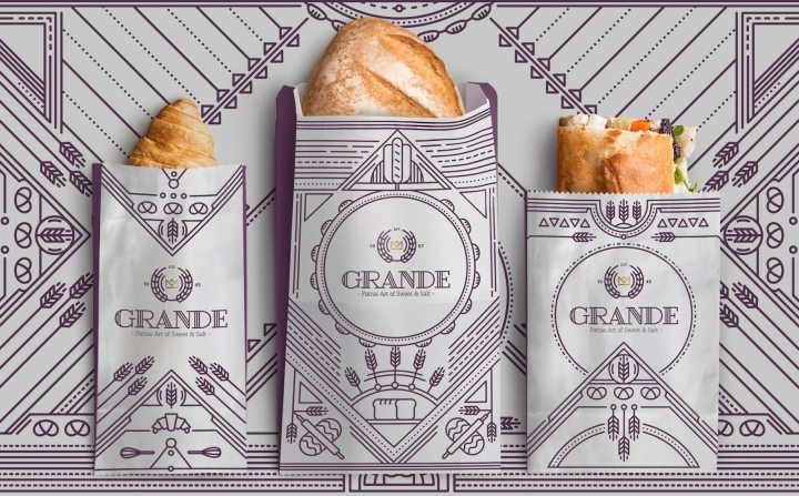 [包装设计]Grande甜品包装(共7张图)