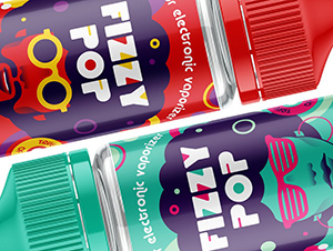 马来西亚Fizzy Pop电子烟液包装(共16张图)
