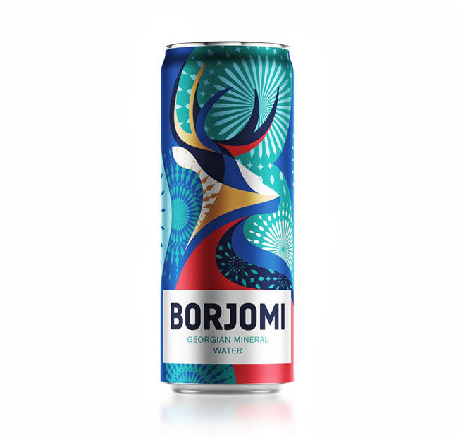 [包装设计]Borjomi矿泉水新年限量版包装设计(共8张图)