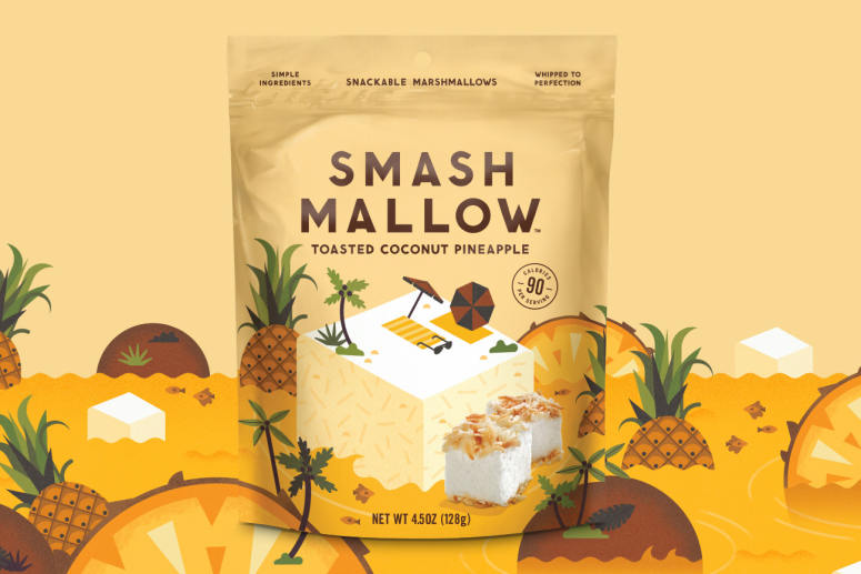 [包装设计]SmashMallow棉花糖包装(共7张图)