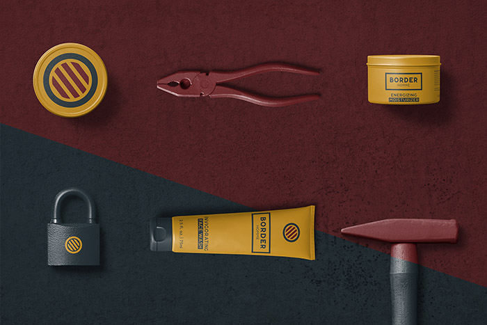 [包装设计]BORDER HOMME男士护肤品包装(共9张图)