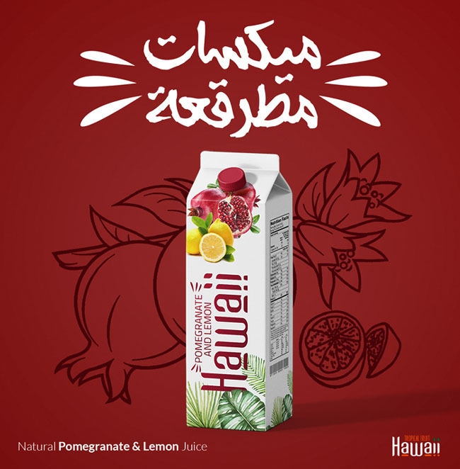 [包装设计]鲜艳的Hawaii果汁包装设计欣赏(共10张图)