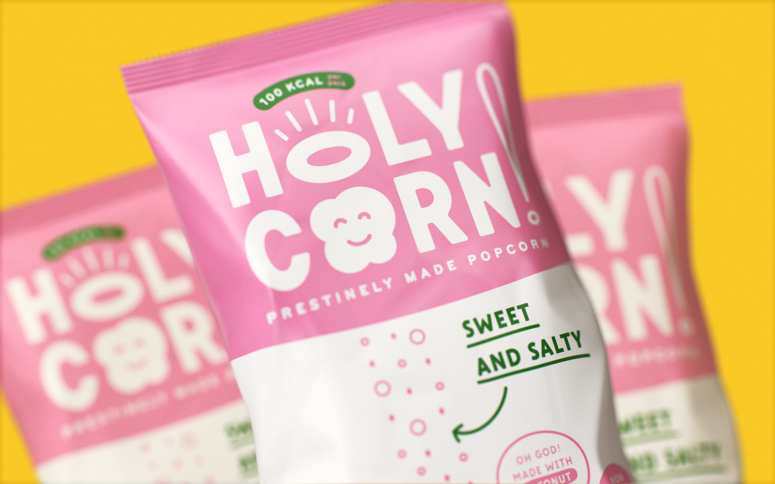 [包装设计]HolyCorn!爆米花包装设计(共10张图)
