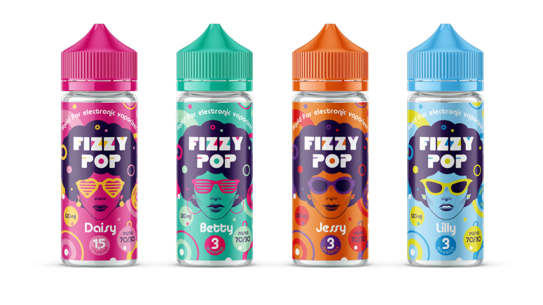 [包装设计]Fizzy Pop电子烟液包装(共16张图)