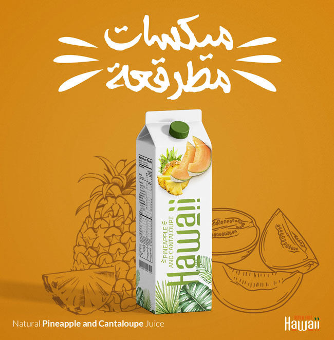 [包装设计]鲜艳的Hawaii果汁包装设计欣赏(共10张图)