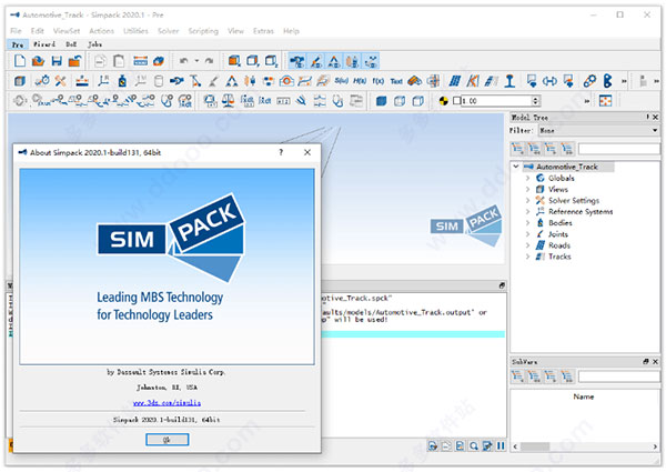 Dassault Systemes SIMULIA Simpack 2020.1破解版免费下载