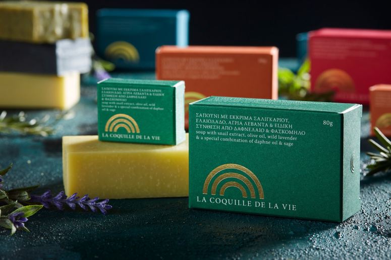 [包装设计]La Coquille De La Vie香皂包装(共11张图)