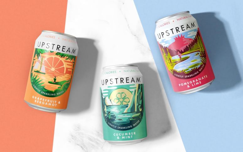 [包装设计]Upstream苏打水包装(共9张图)